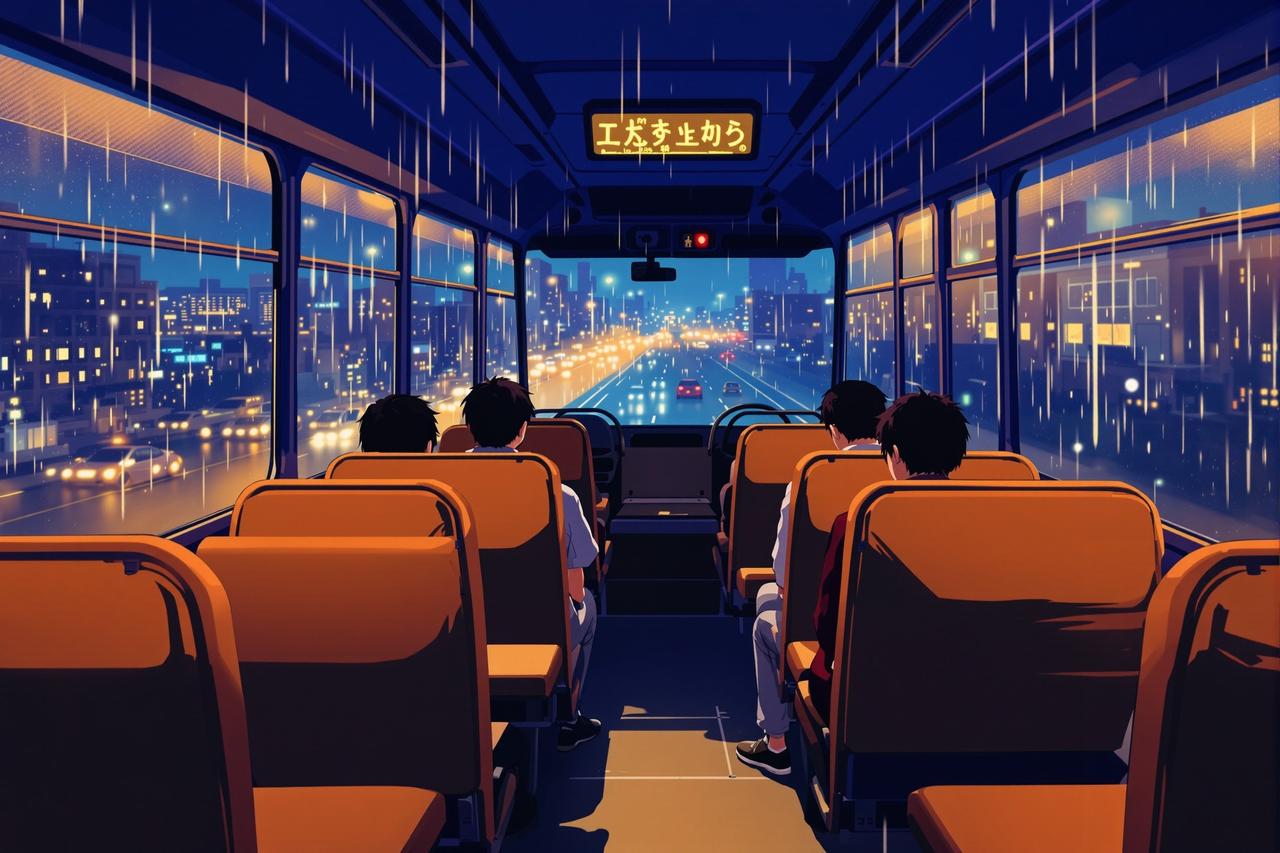 日本短剧在线观看全集 - 夜班巴士 - 深夜疗愈动漫短剧